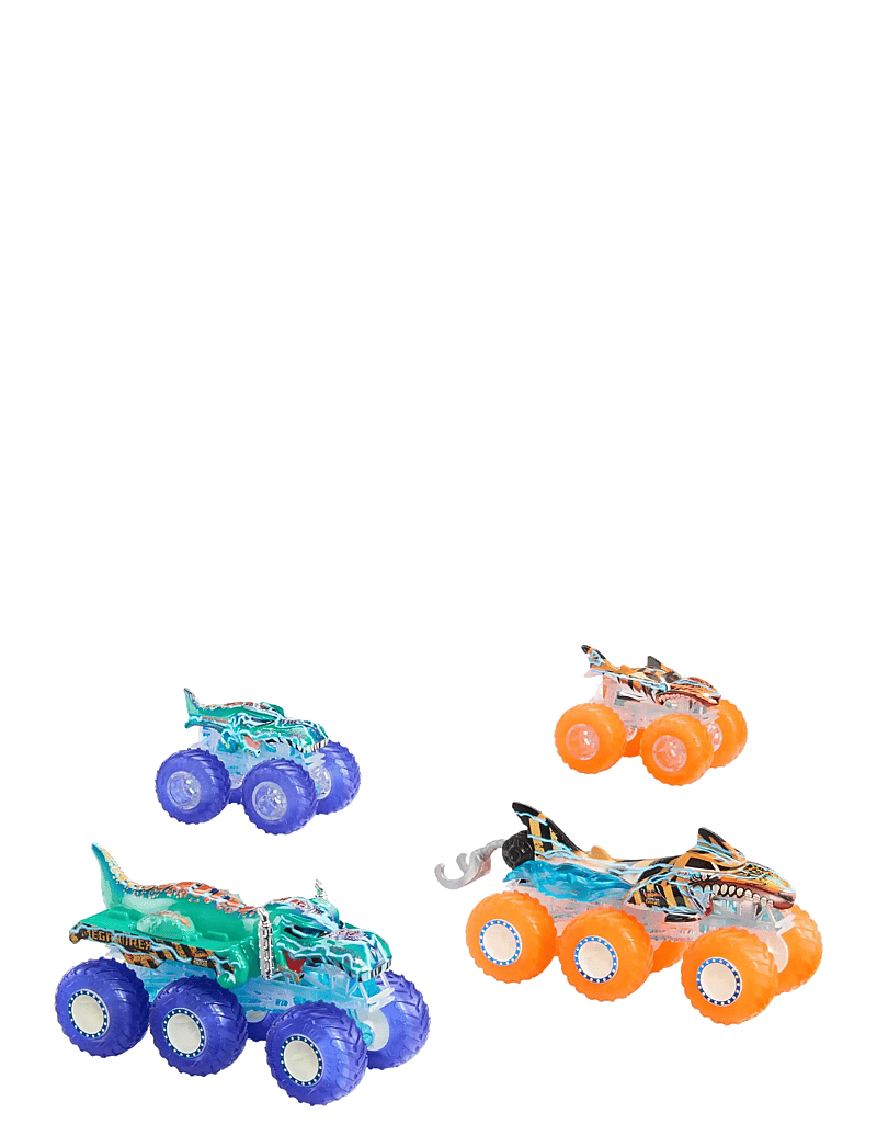 Hot Wheels - Monster Trucks Power Smashers Toy Truck & Big Rig Multipack (4 Toy Trucks) - lkw - multicolor - 5