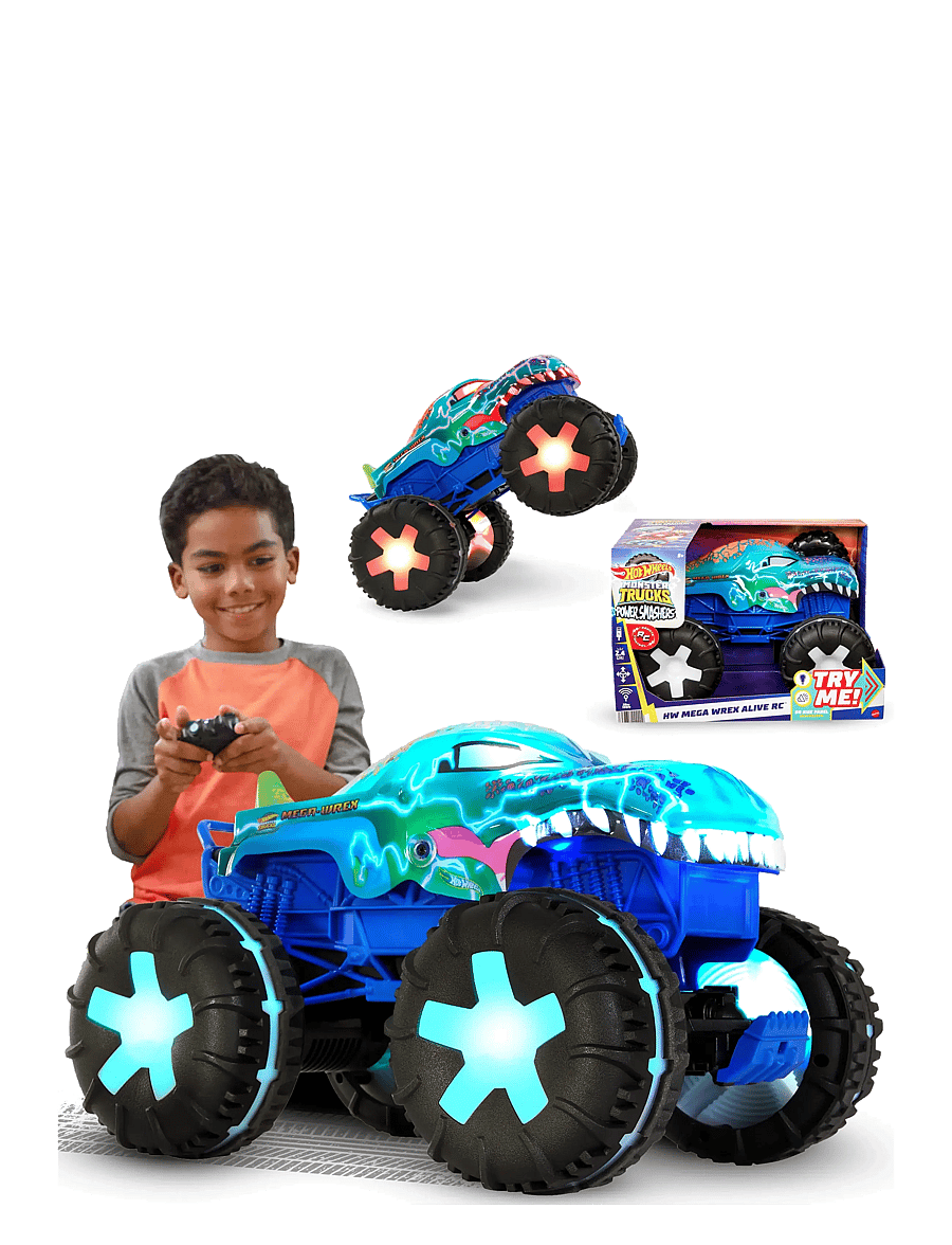 Hot Wheels - HWMT RC 1:15 Mega Wrex - ferngesteuertes spielzeug - multicolor - 1