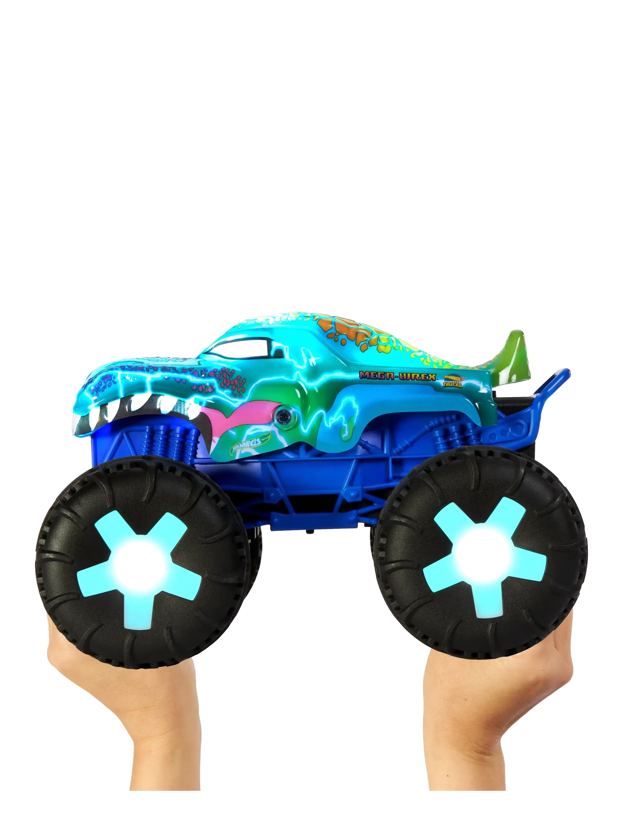 Hot Wheels - HWMT RC 1:15 Mega Wrex - remote controlled toys - multicolor - 3