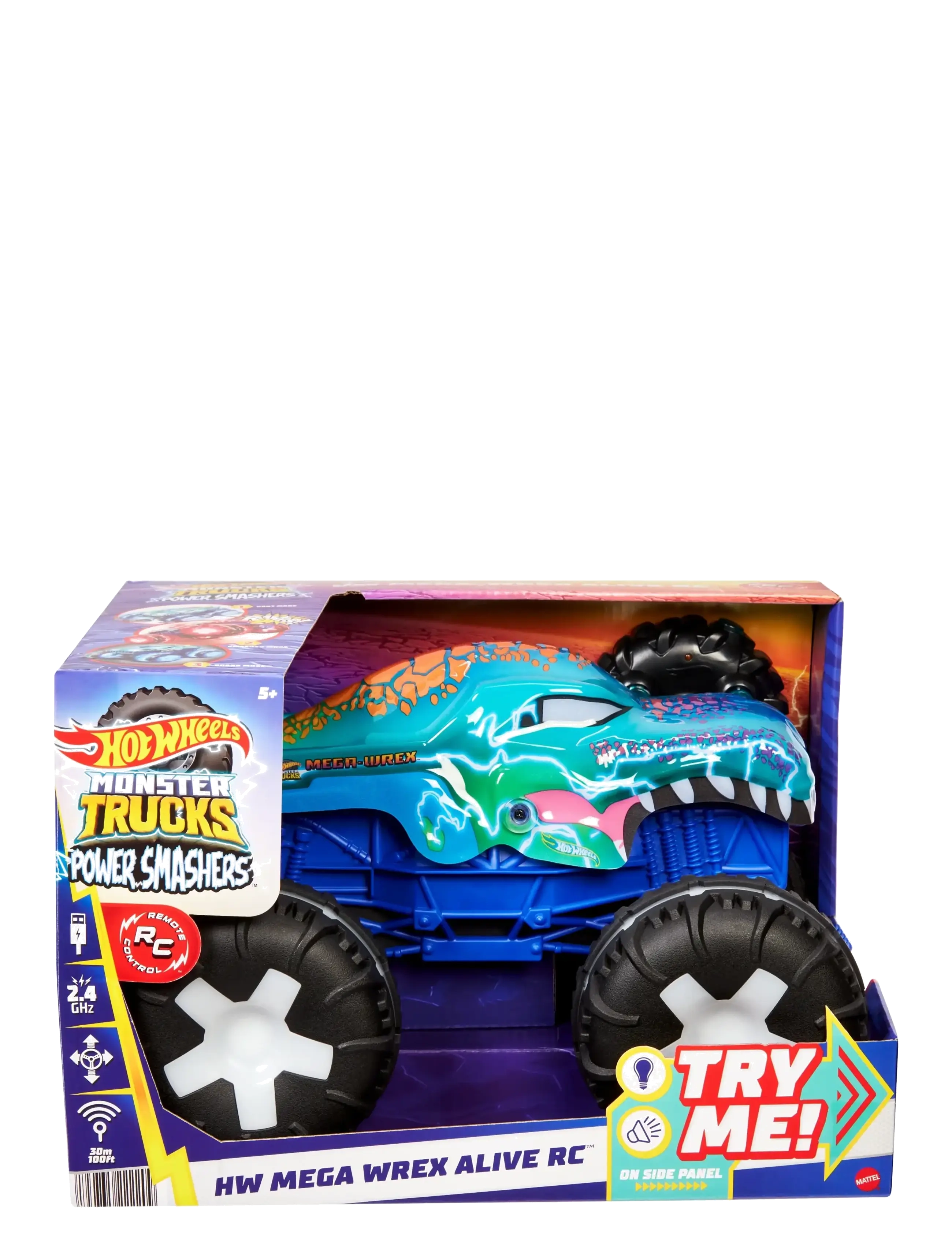 Hot Wheels - HWMT RC 1:15 Mega Wrex - remote controlled toys - multicolor - 5