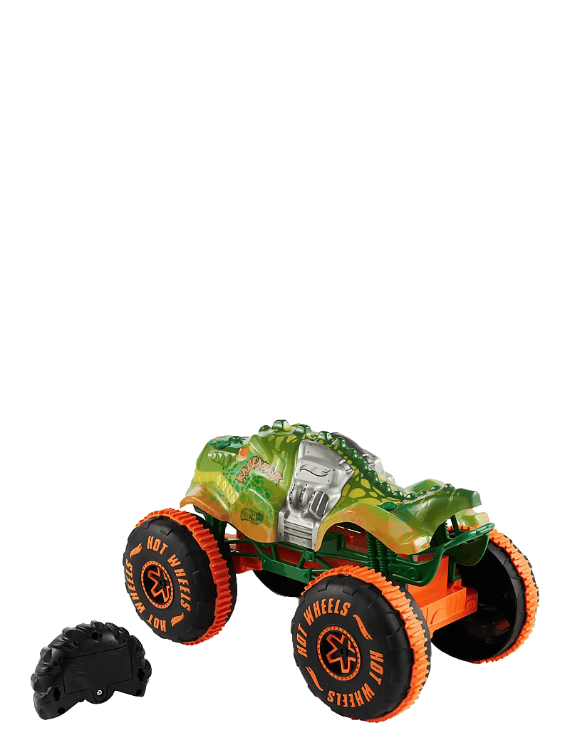 Hot Wheels - Monster Trucks RC Rageasaur, Battery-Powered Remote-Control Toy Truck in 1:15 Scale - spielzeugautos - multi color - 2