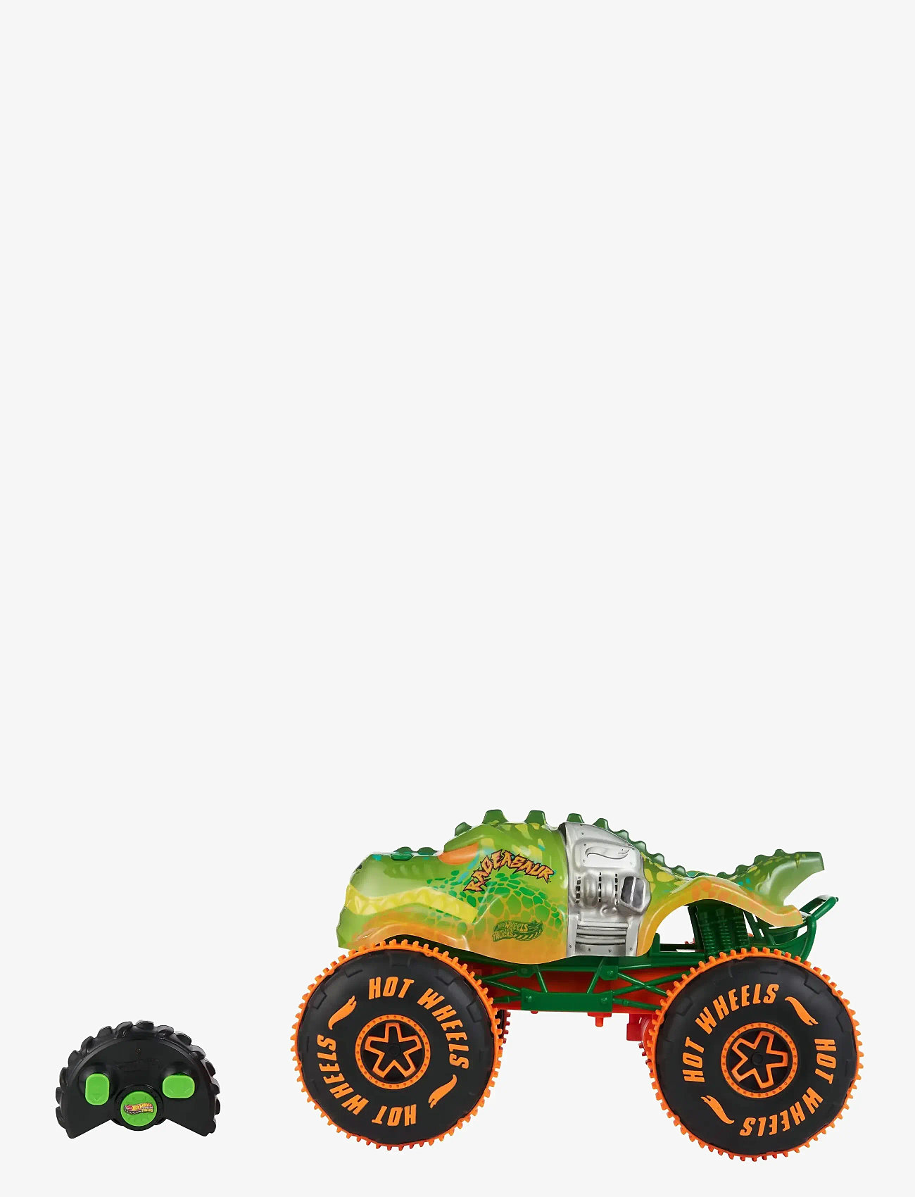 Hot Wheels - Monster Trucks RC Rageasaur, Battery-Powered Remote-Control Toy Truck in 1:15 Scale - spielzeugautos - multi color - 3