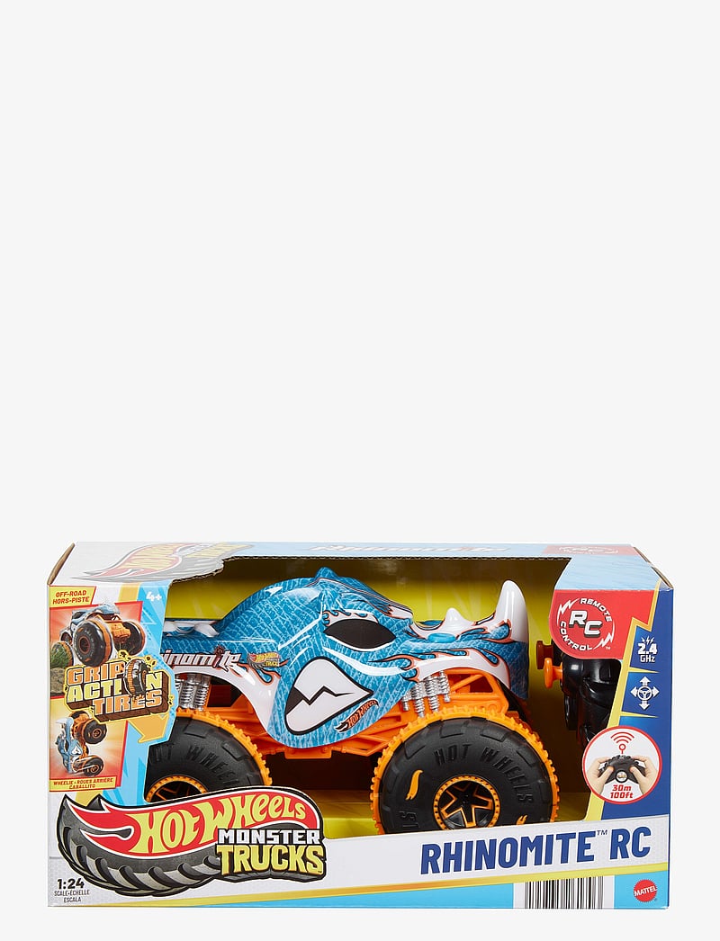 Hot Wheels - HWMT RC 1:24 Rhinomite - puldiga mänguasjad - multi color - 0
