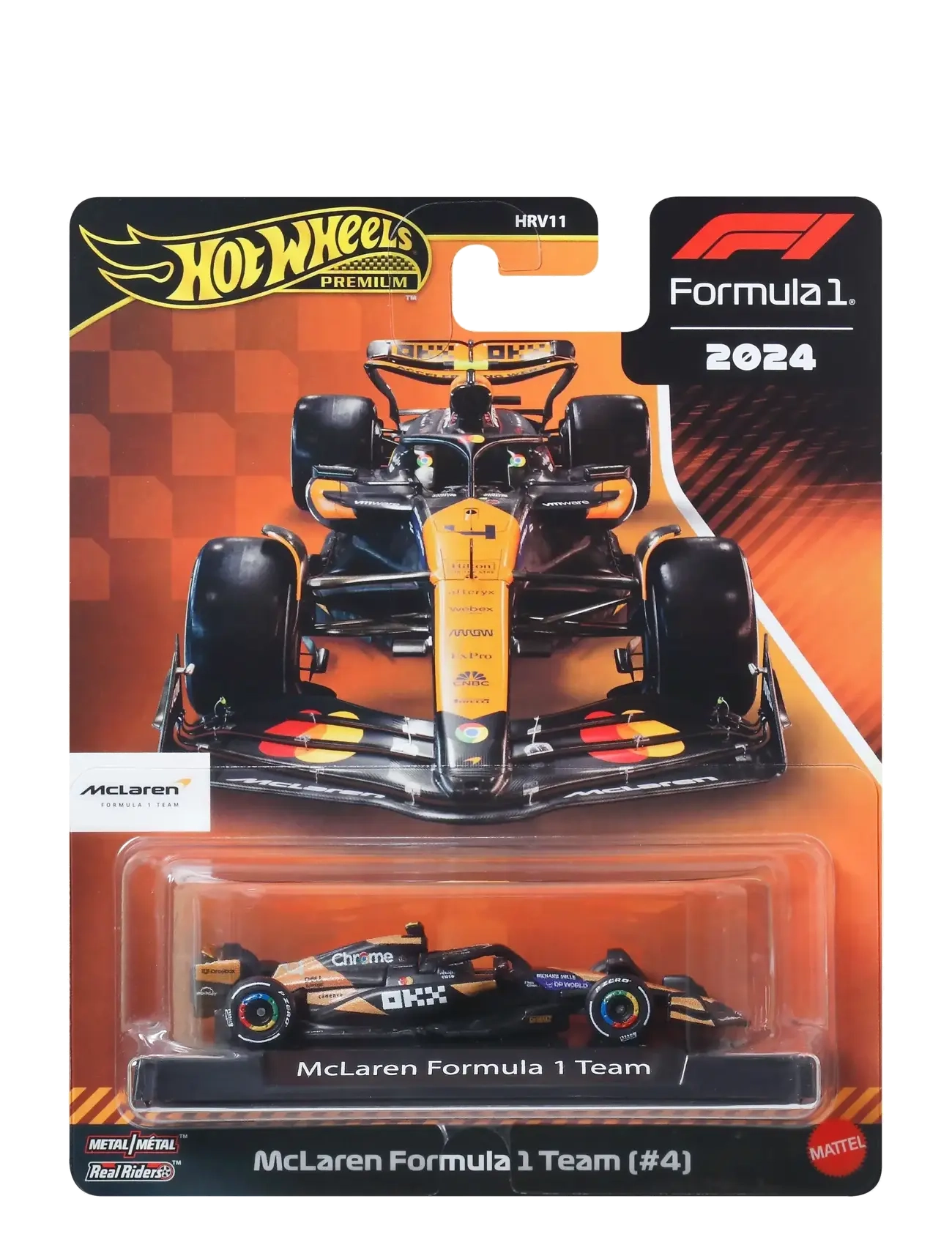 Hot Wheels - 1:64 Scale Premium Die-Cast Formula 1 Collectible Toy Race Car (Styles May Vary) - multi color - 5