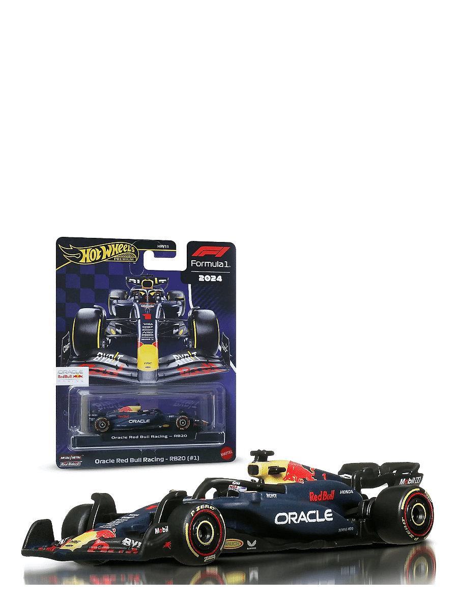 Hot Wheels - Premium Formula 1 Collection 1:64 Scale Die-Cast Oracle Red Bull Racing RB20 Vehicle - mänguautod - multi color - 0