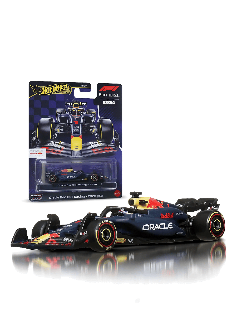 Hot Wheels - Premium Formula 1 Collection 1:64 Scale Die-Cast Oracle Red Bull Racing RB20 Vehicle - geschenke unter chf 30 - multi color - 0