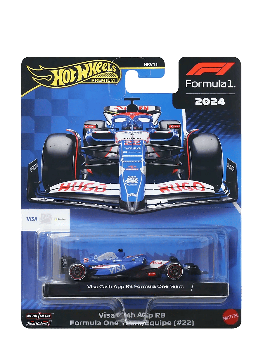 Hot Wheels - 1:64 Scale Premium Die-Cast Formula 1 Collectible Toy Race Car (Styles May Vary) - spielzeugautos - multi color - 5