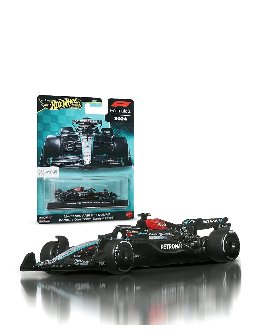 Hot Wheels - Premium Formula 1 1:64 Scale Die-Cast Mercedes-AMG PETRONAS Formula One Team W15 Vehicle - spielzeugautos - multi color - 0