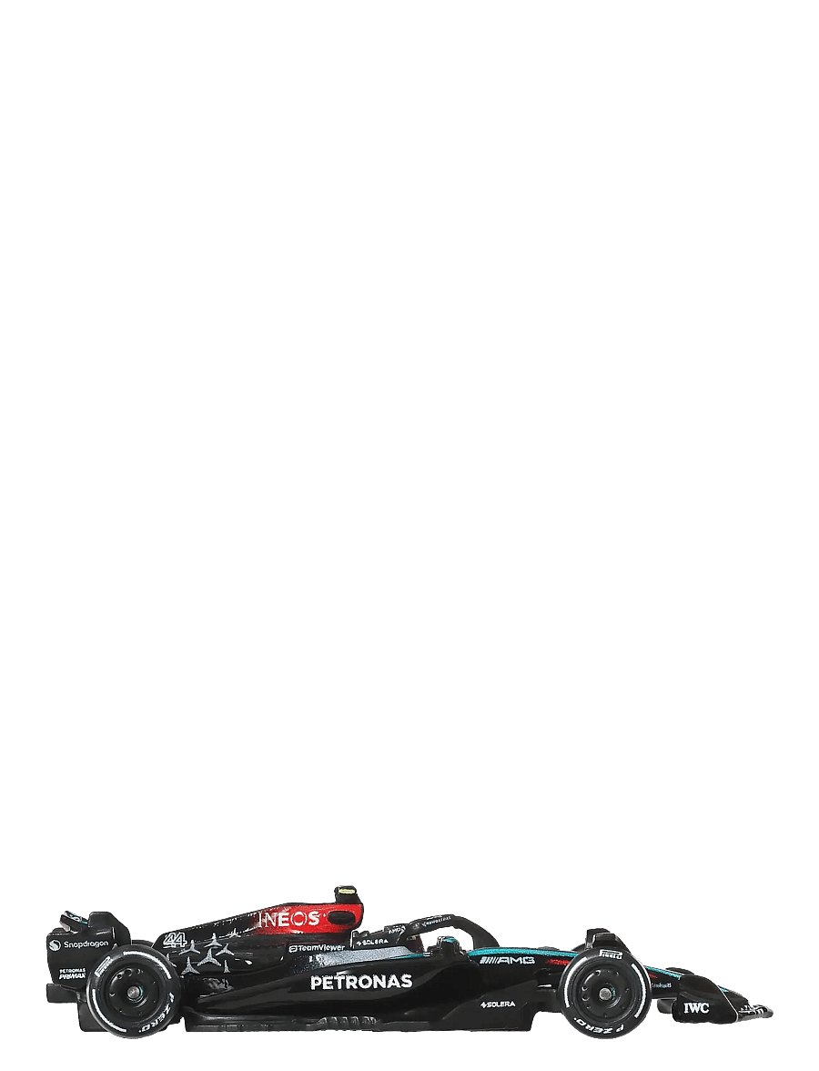 Hot Wheels - Premium Formula 1 1:64 Scale Die-Cast Mercedes-AMG PETRONAS Formula One Team W15 Vehicle - spielzeugautos - multi color - 4