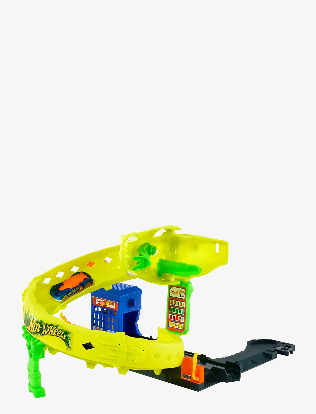 Hot Wheels - HW City Nemesis Snake Fuel Station - bilbanor - multi color - 2
