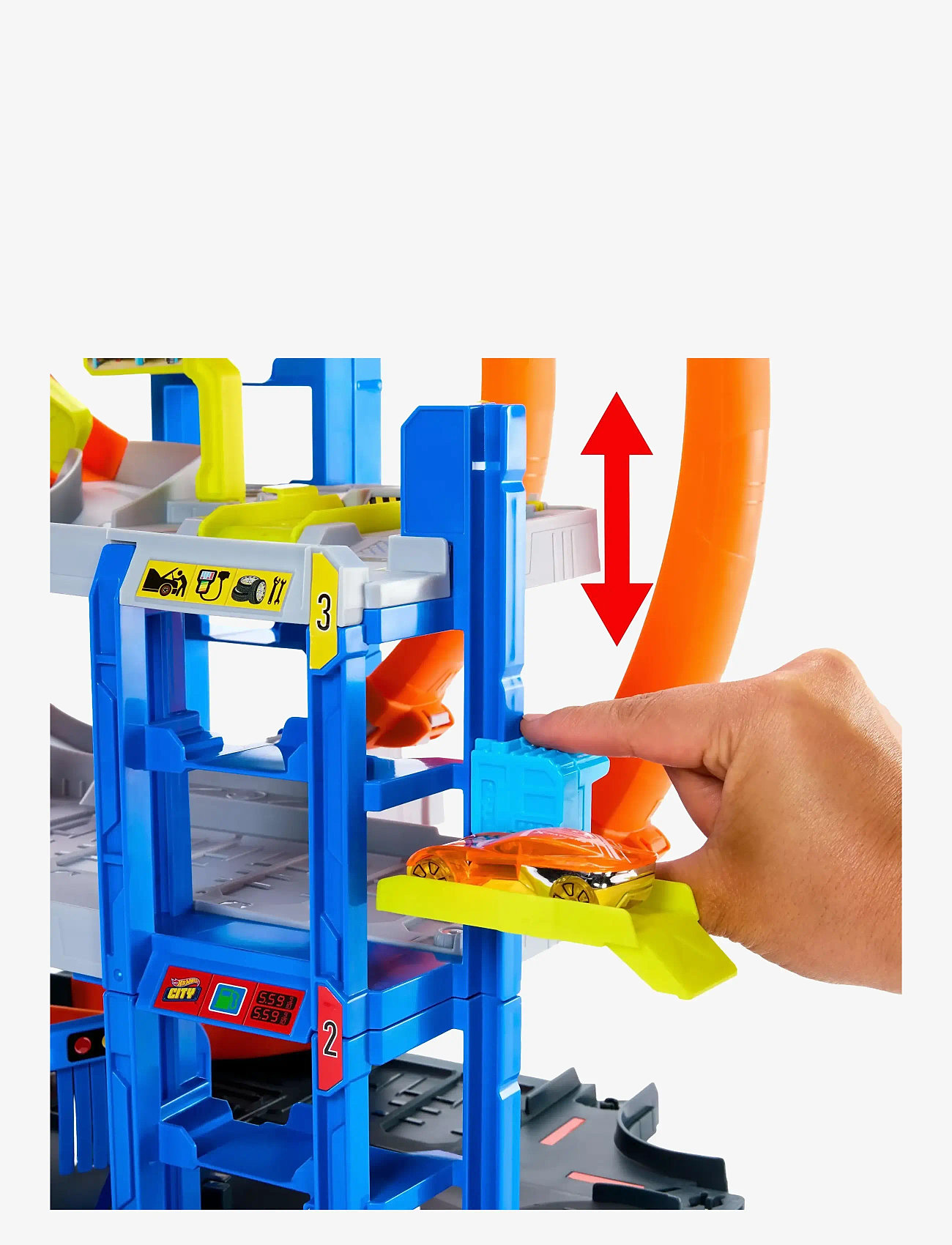 Hot Wheels - HW City Mega Garage - lekset - multi color - 2