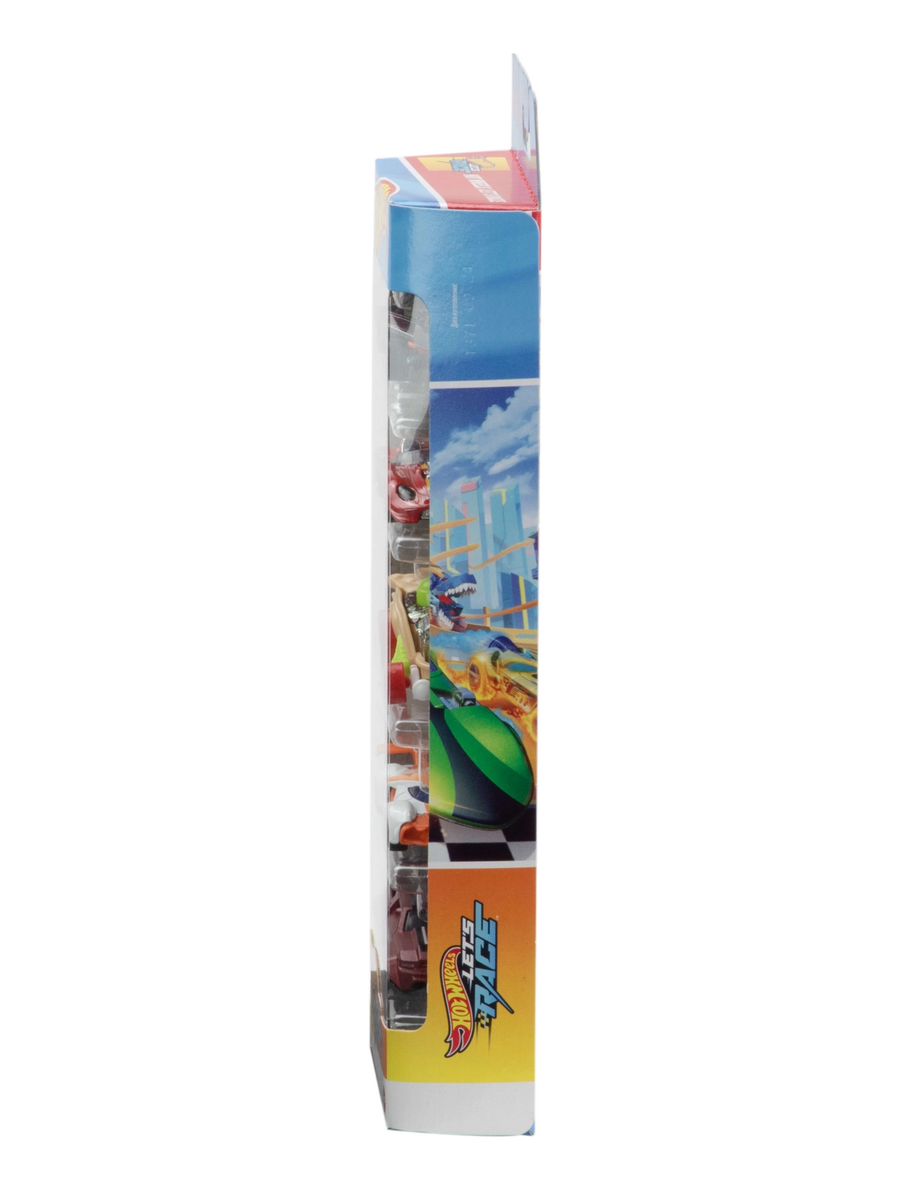 Hot Wheels - Let’s Race 5-Pack, Set of 5 1:64 Scale Die-Cast Toy Race Cars from the Netflix Series - laveste priser - multi color - 3