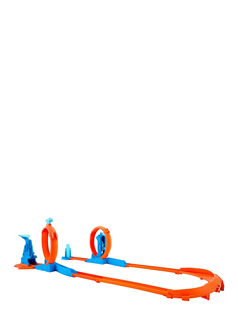 Hot Wheels - Track Builder Track Creator Triple Loop Pack & 1:64 Scale Toy Car, Track-Building Set - rennbahnen - multi color - 2