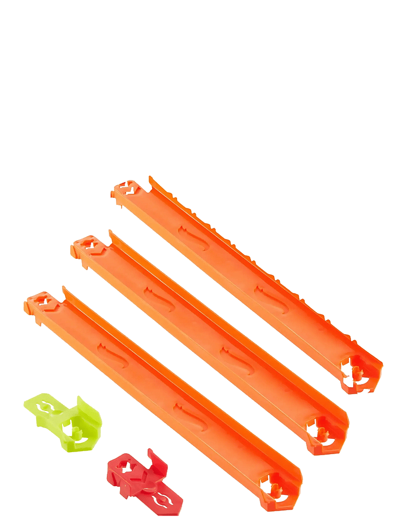 Hot Wheels - Track Builder Track Creator Straight Track Pack, 3 Feet of Speed Snap Track & 2 Adapters - najniższe ceny - multi color - 3