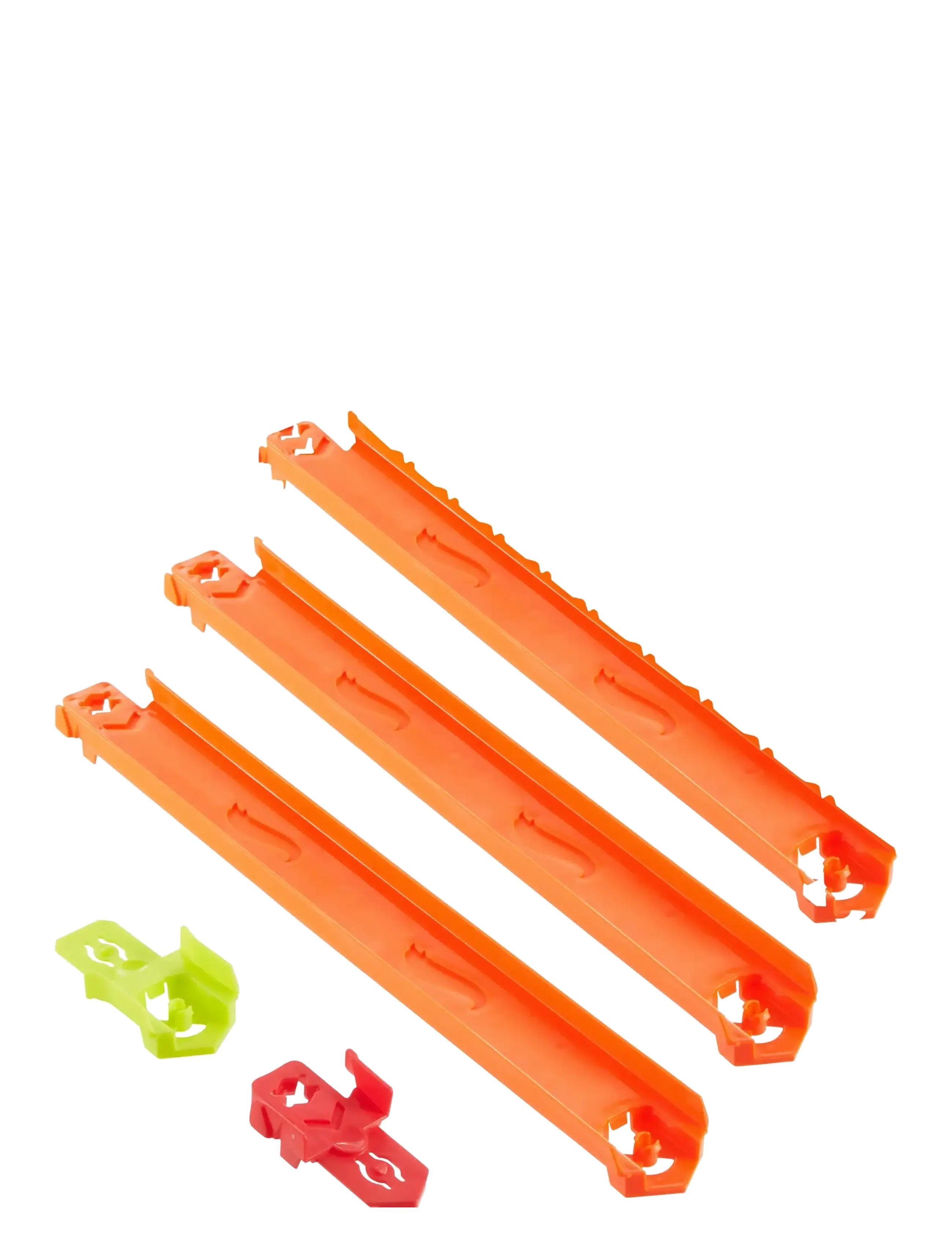 Hot Wheels - Track Builder Track Creator Straight Track Pack, 3 Feet of Speed Snap Track & 2 Adapters - rennbahnen - multi color - 3