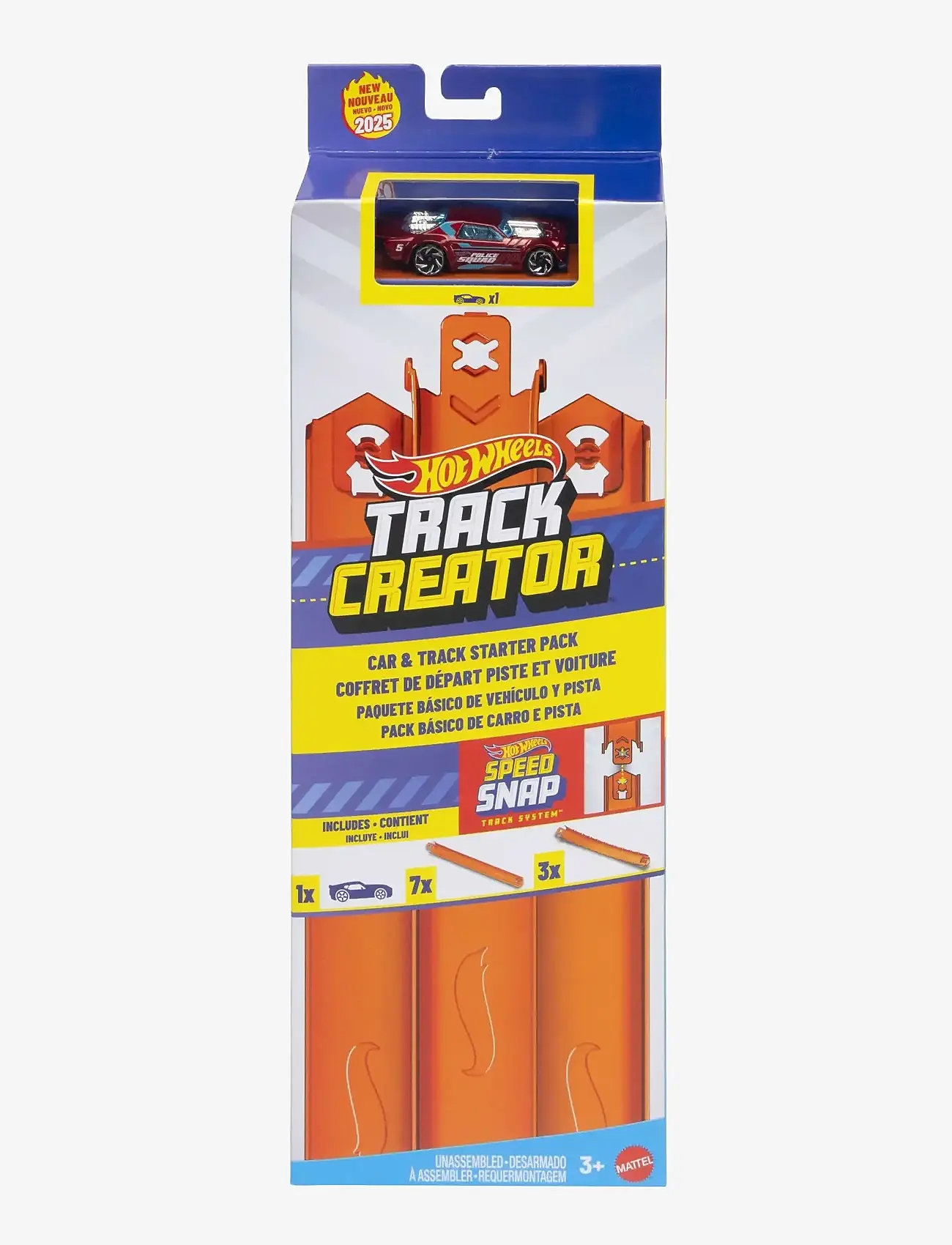 Hot Wheels - HW Track Creator Track & Car Starter Pack - sacīkšu trases - multi color - 0