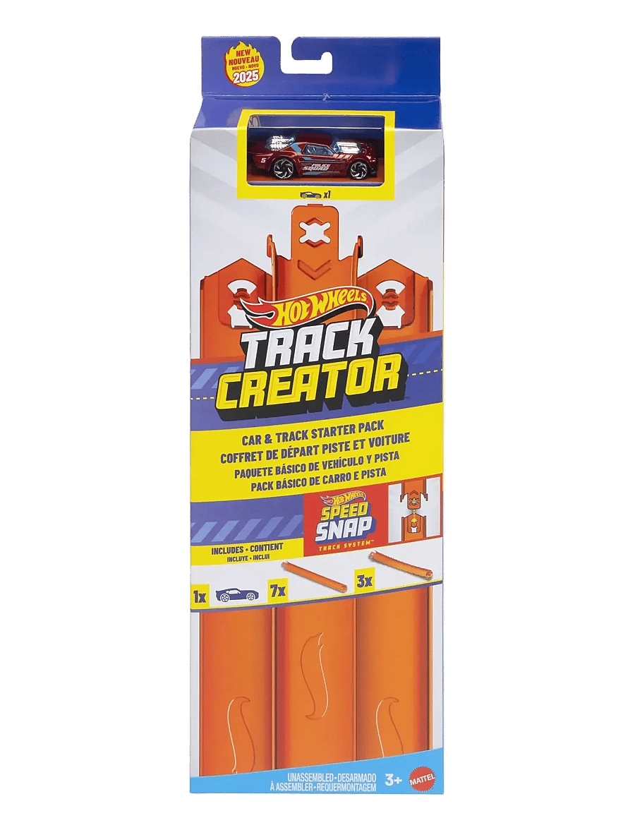 Hot Wheels - HW Track Creator Track & Car Starter Pack - multi color - 0