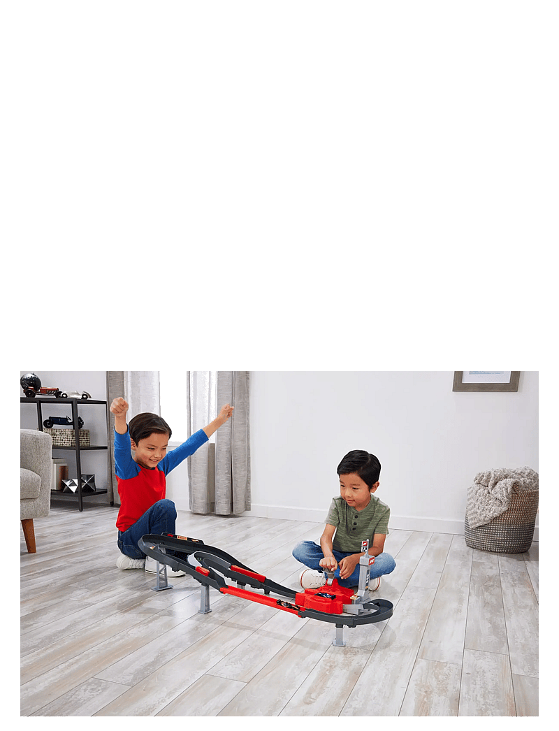 Hot Wheels - Racing Formula 1 Sprint Race Circuit Track Set with 3 Die-Cast Toy Cars in 1:64 Scale - keppnisbrautir - multi color - 2