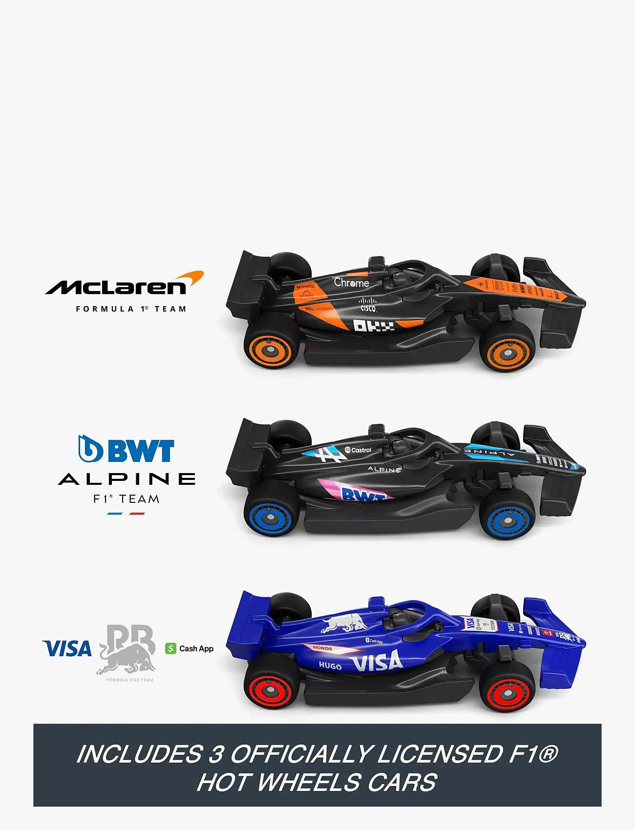 Hot Wheels - HW Racing Starter Trackset - keppnisbrautir - multi color - 4