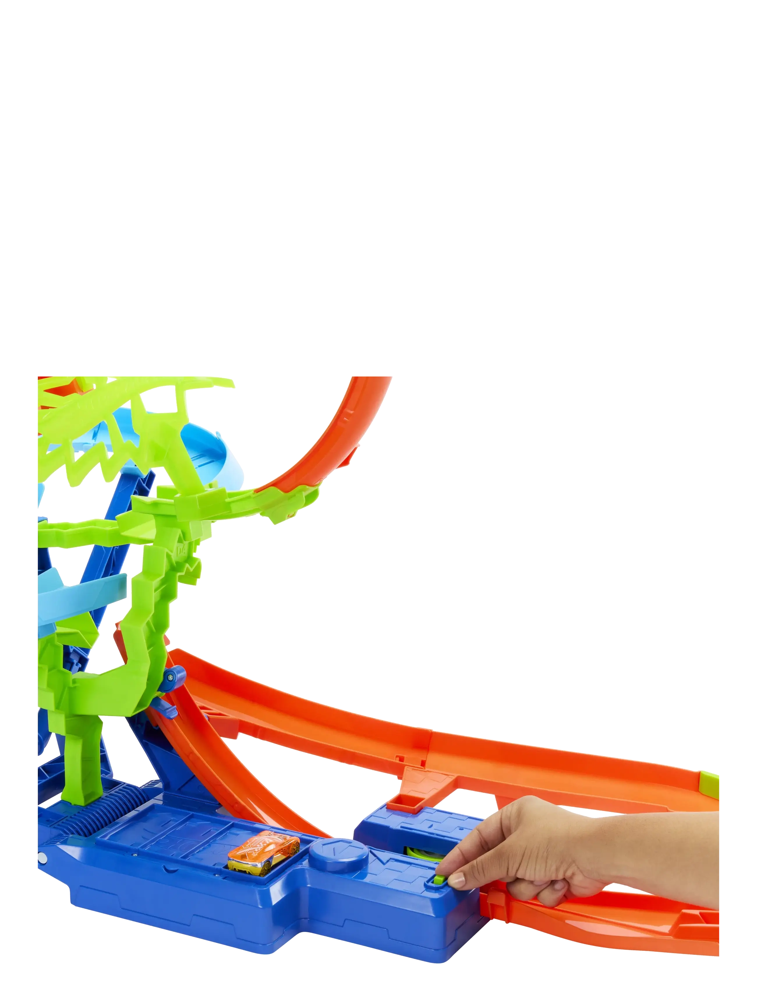 Hot Wheels - HW Mid-Air Multi-Crash - race tracks - multi color - 2