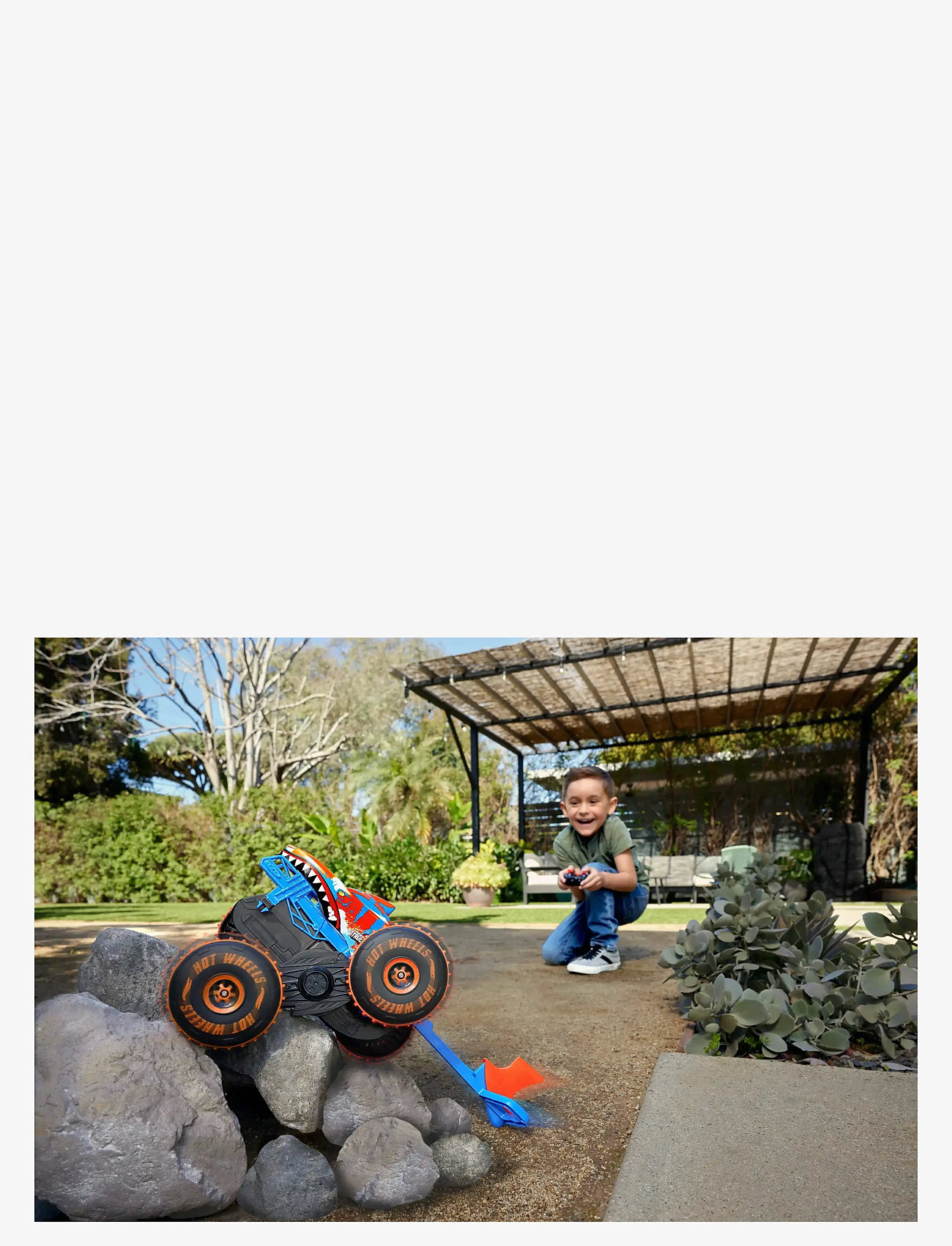 Hot Wheels - HWMT RC Tiger Shark Climber - legetøjsbiler - multi color - 2