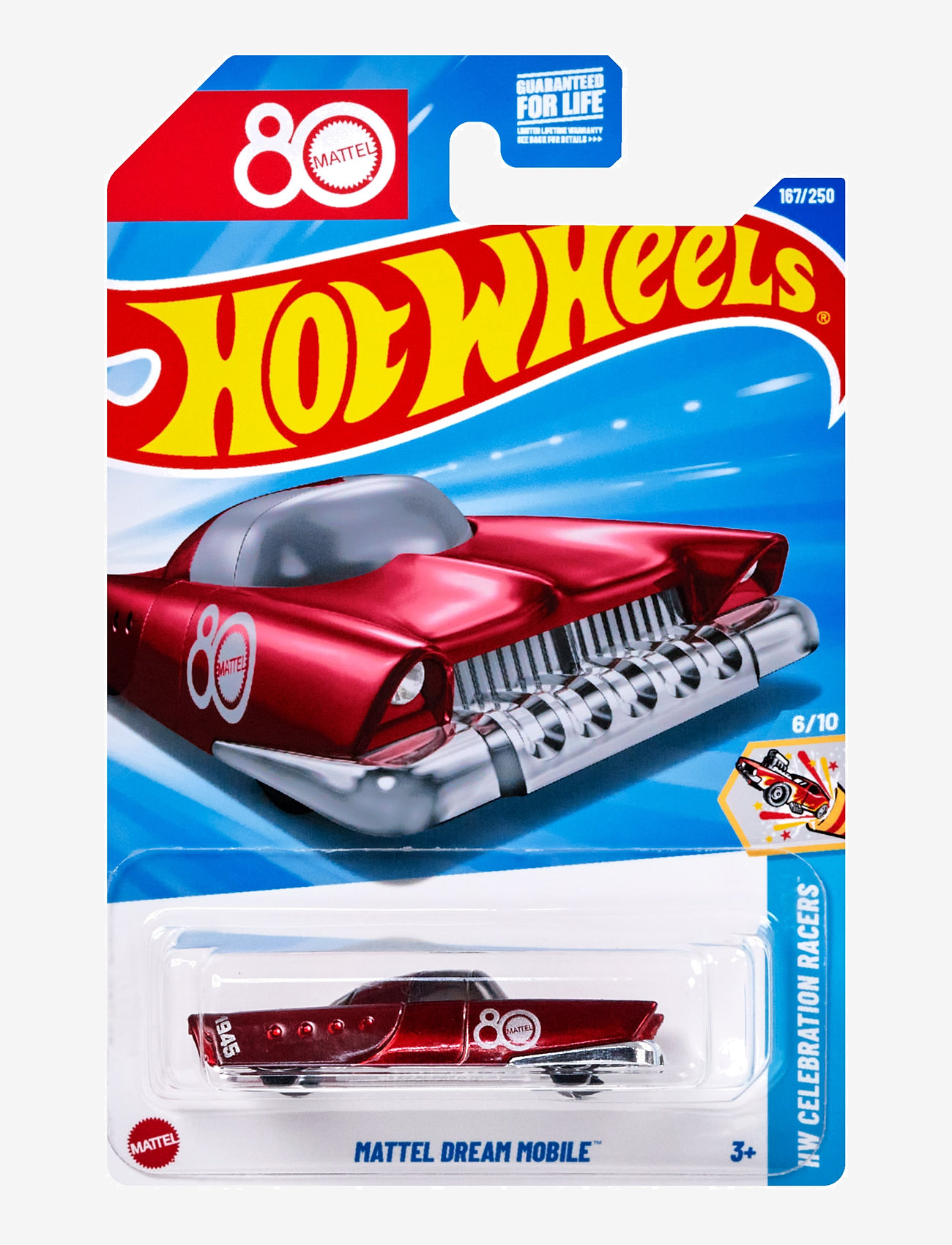 Hot Wheels - HW Celebration Racers Mattel Dream Mobile - toy cars - multi color - 4