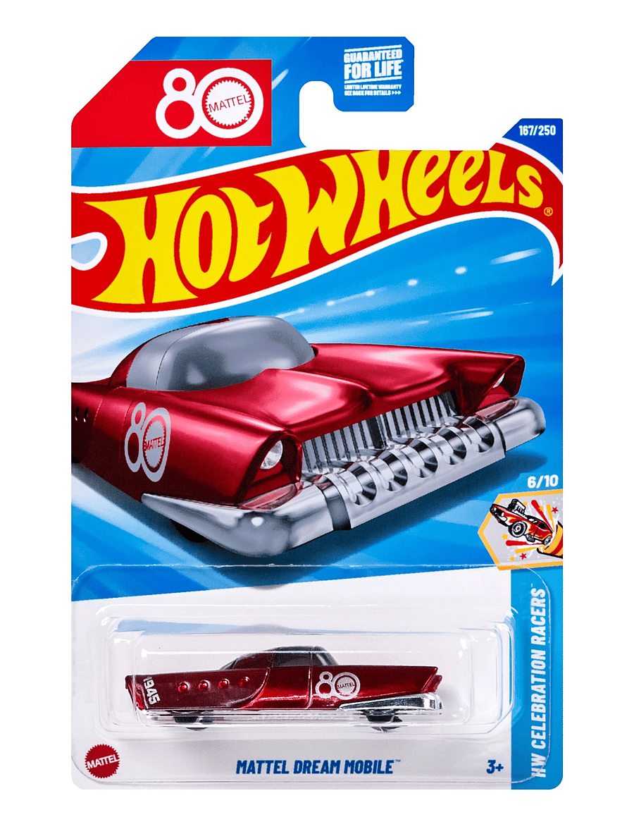 Hot Wheels - HW Celebration Racers Mattel Dream Mobile - leikfangabílar - multi color - 4
