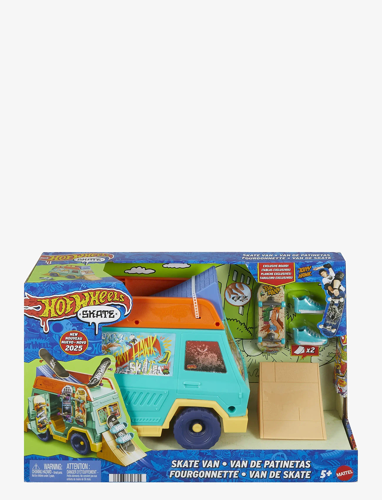 Hot Wheels - HW Skate Skate Van - leksaksbilar - multi color - 0