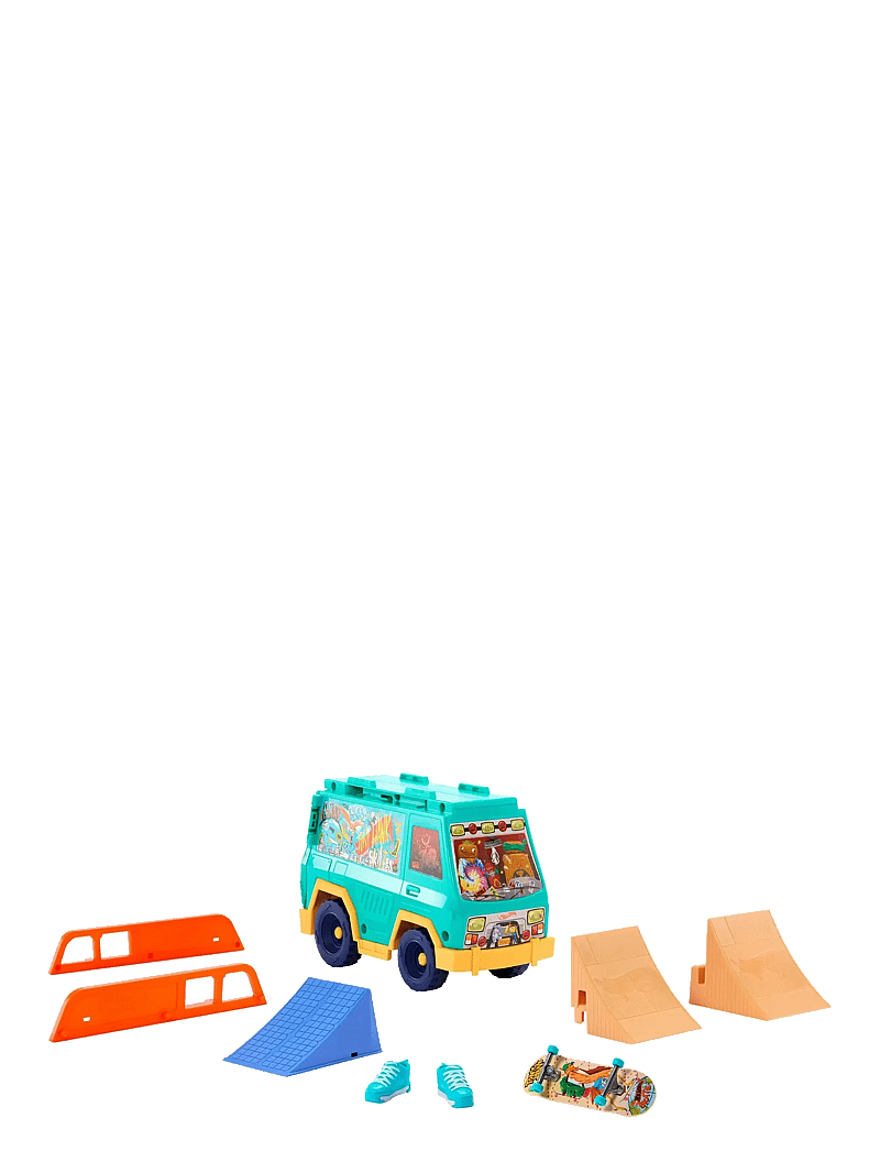 Hot Wheels - Skate Tony Hawk Skate Van Playset with Exclusive Fingerboard & Removable Skate Shoes - spielzeugautos - multi color - 3
