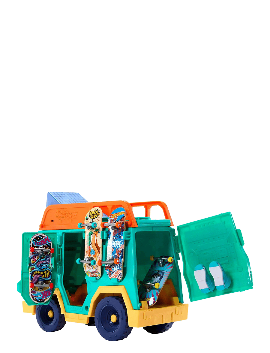 Hot Wheels - Skate Tony Hawk Skate Van Playset with Exclusive Fingerboard & Removable Skate Shoes - die niedrigsten preise - multi color - 4