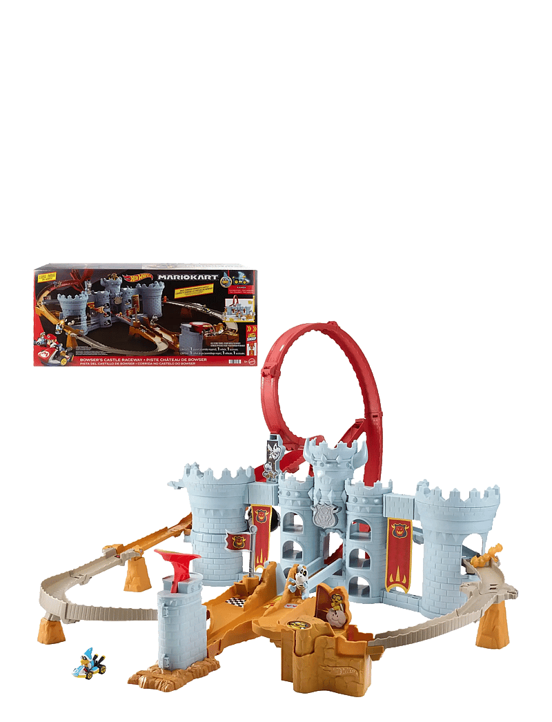 Hot Wheels - HW Mario Kart Bowser's Castle Raceway - spiel-sets - multicolor - 1