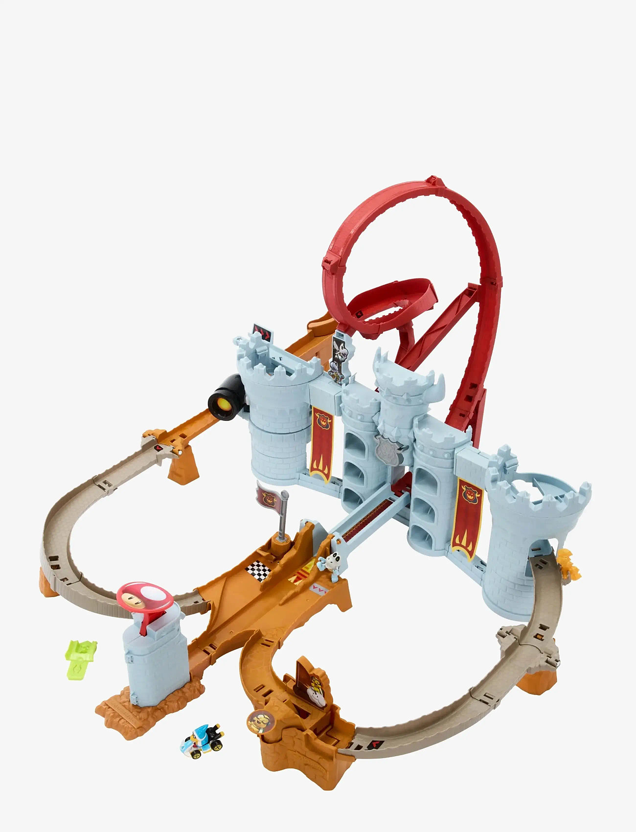 Hot Wheels - HW Mario Kart Bowser's Castle Raceway - play sets - multicolor - 2