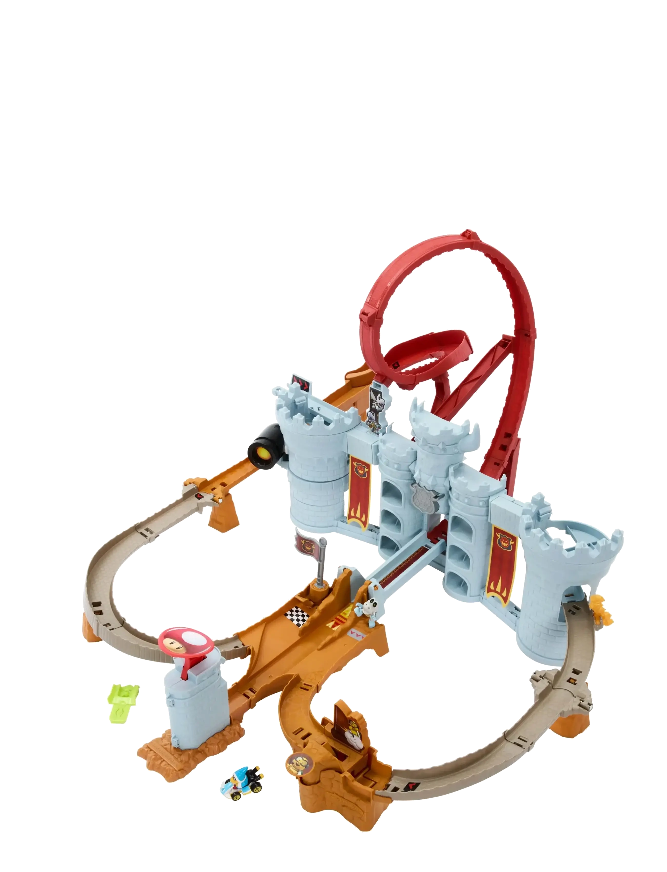 Hot Wheels - HW Mario Kart Bowser's Castle Raceway - multicolor - 2
