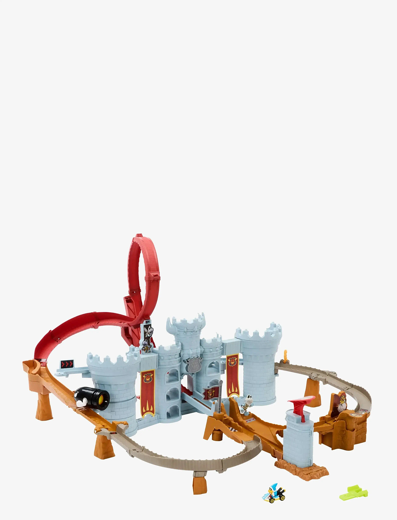 Hot Wheels - HW Mario Kart Bowser's Castle Raceway - play sets - multicolor - 3