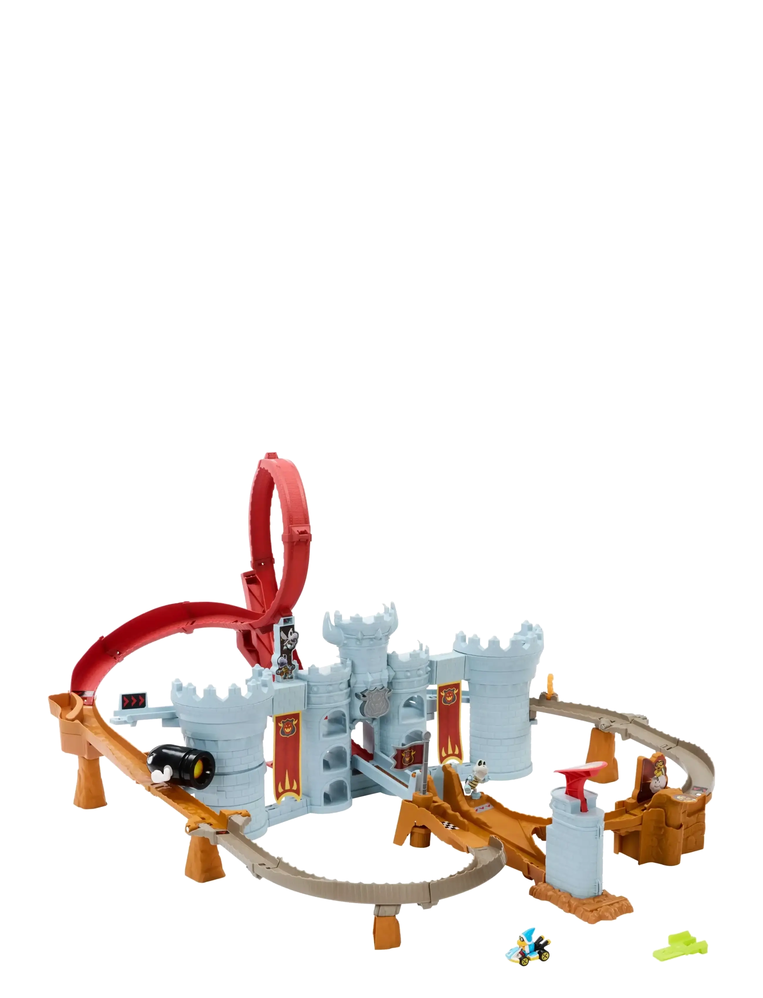 Hot Wheels - HW Mario Kart Bowser's Castle Raceway - multicolor - 3