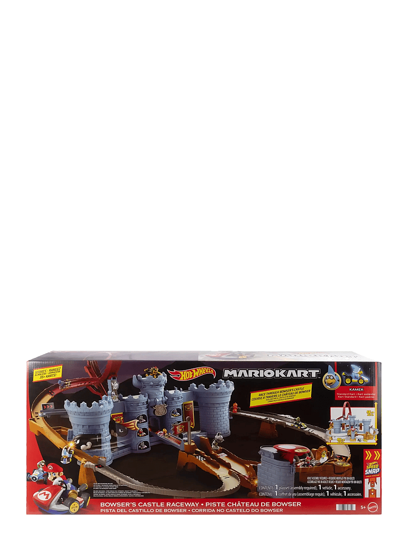 Hot Wheels - HW Mario Kart Bowser's Castle Raceway - spiel-sets - multicolor - 4