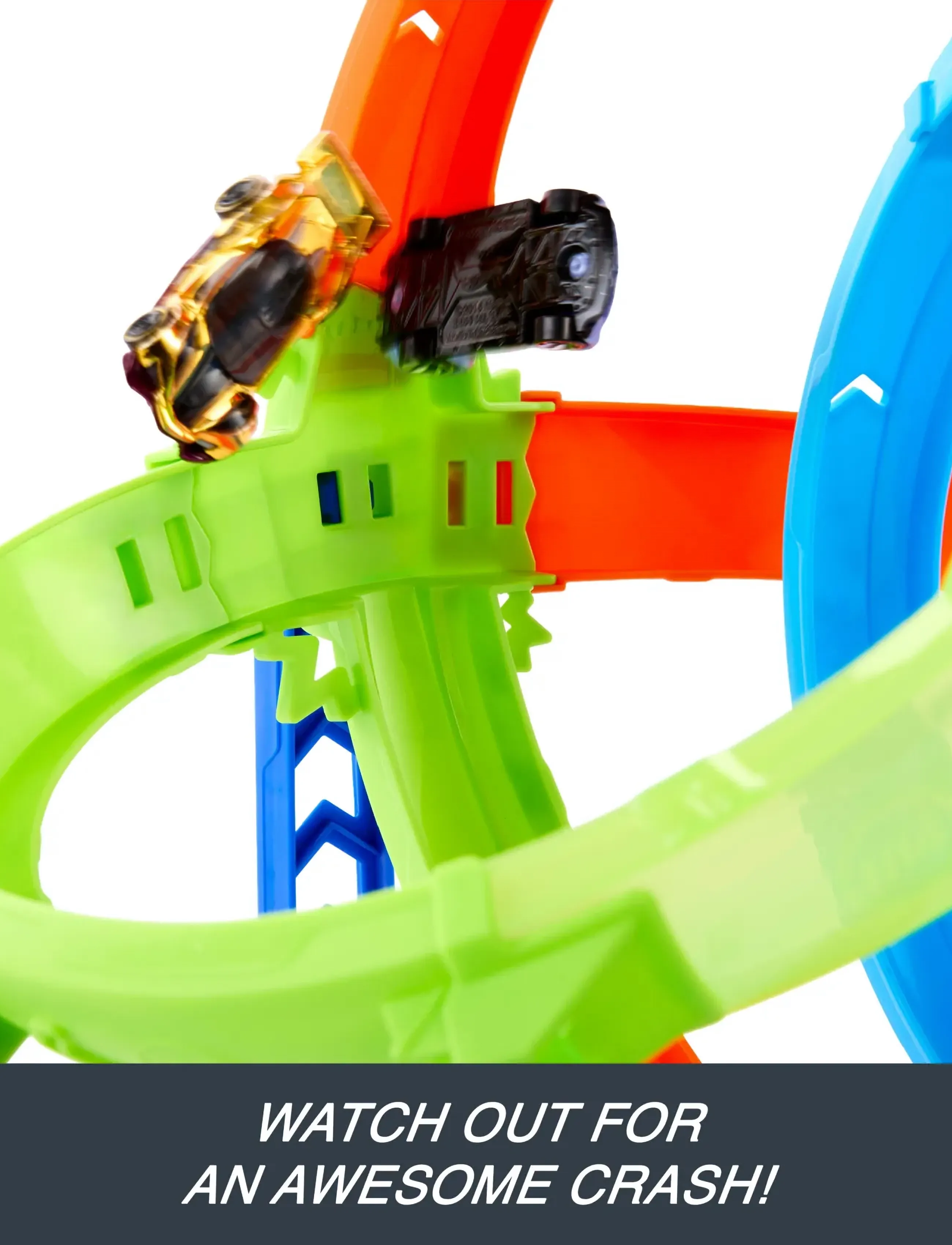 Hot Wheels - Stunt Tracks Rapid Launch Cyclone - rennbahnen - multicolor - 5