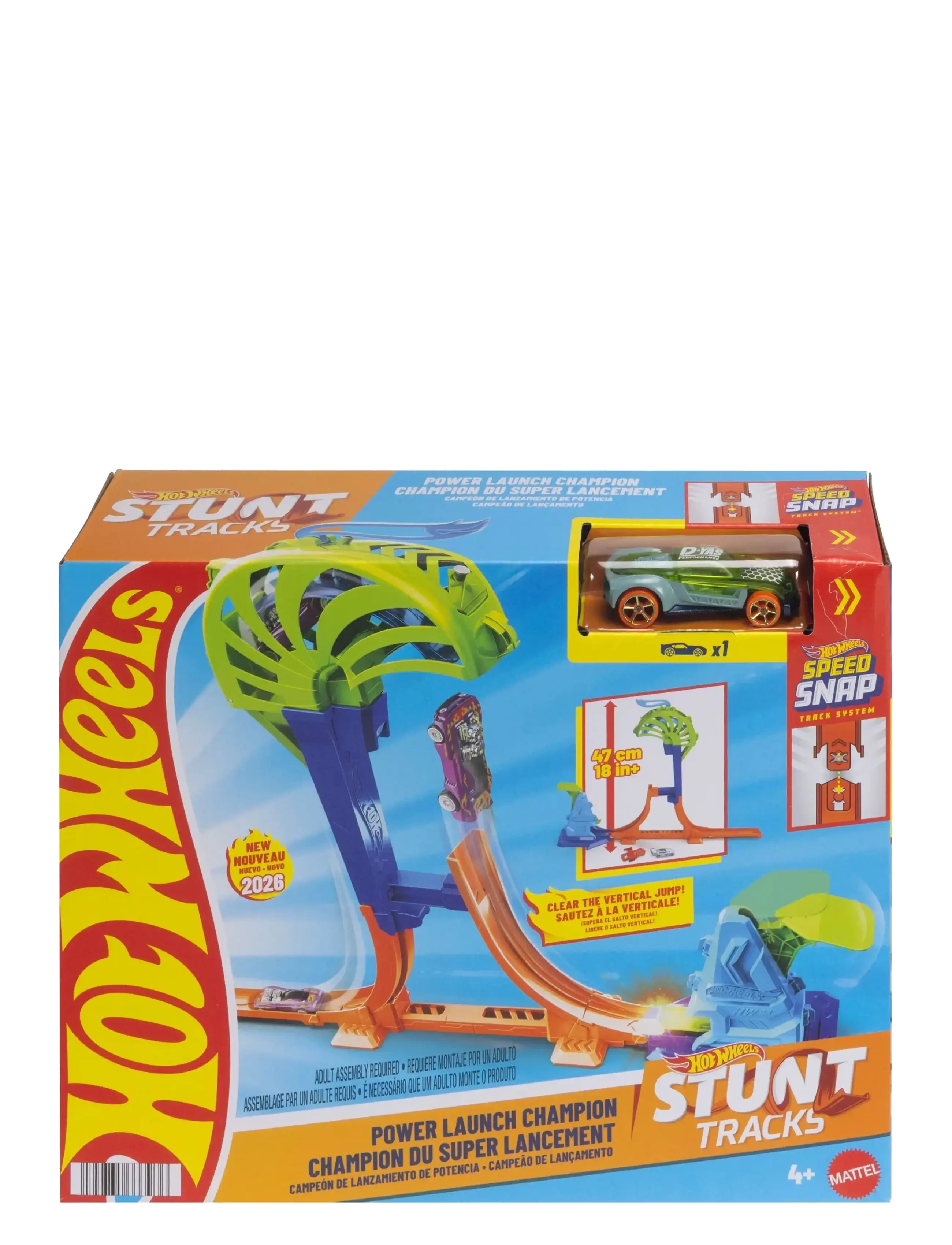 Hot Wheels - Stunt Tracks Power Launch Champion - race tracks - multicolor - 1