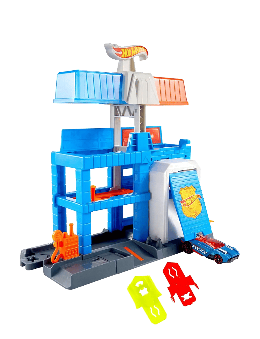 Hot Wheels - City Downtown Police Tower - garagen - multicolor - 1