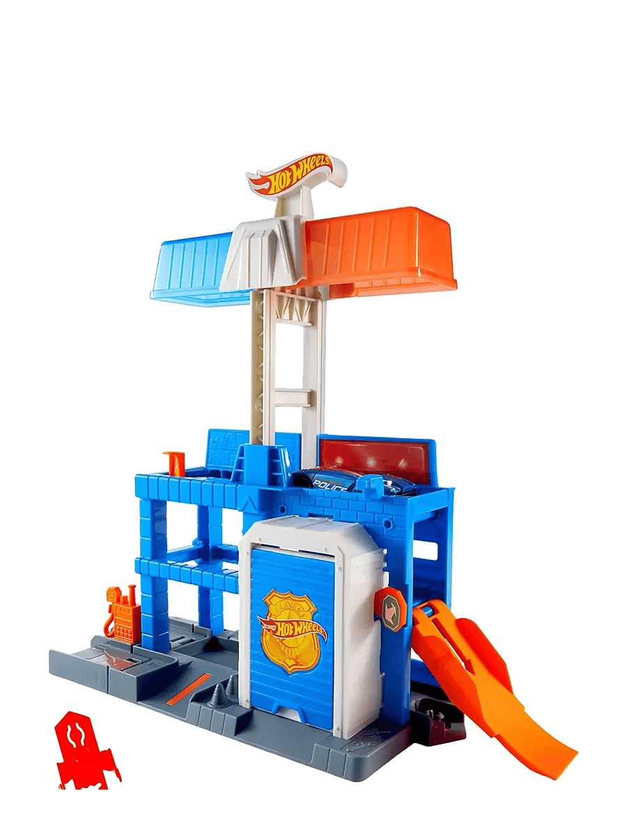 Hot Wheels - City Downtown Police Tower - garagen - multicolor - 2