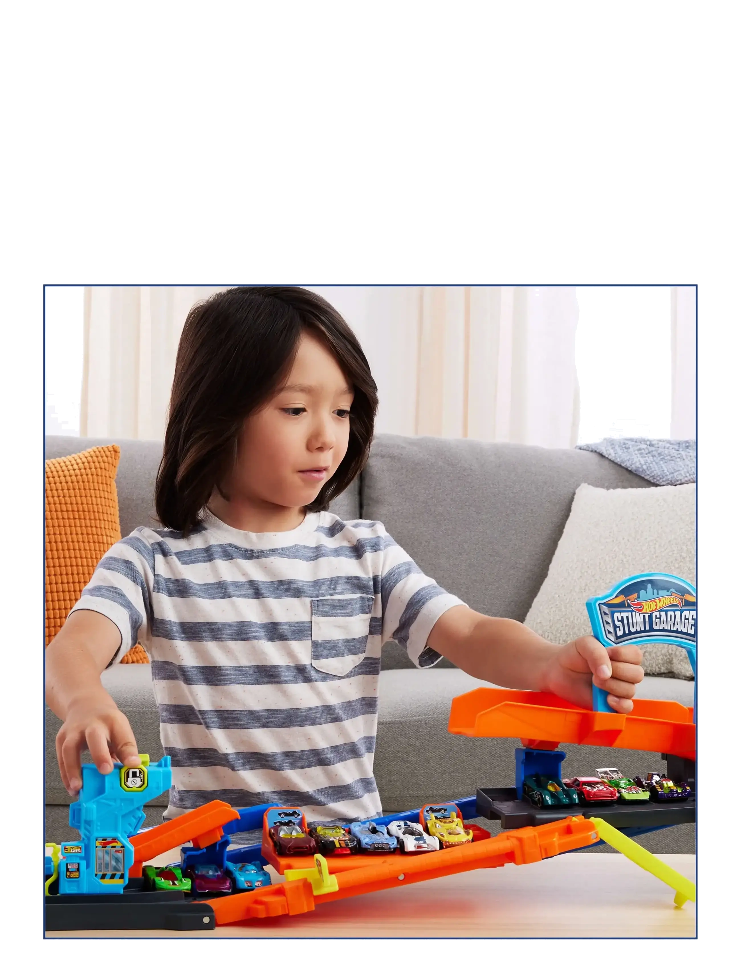 Hot Wheels - City Transforming Stunt Garage - legetøjsgarager - multicolor - 2