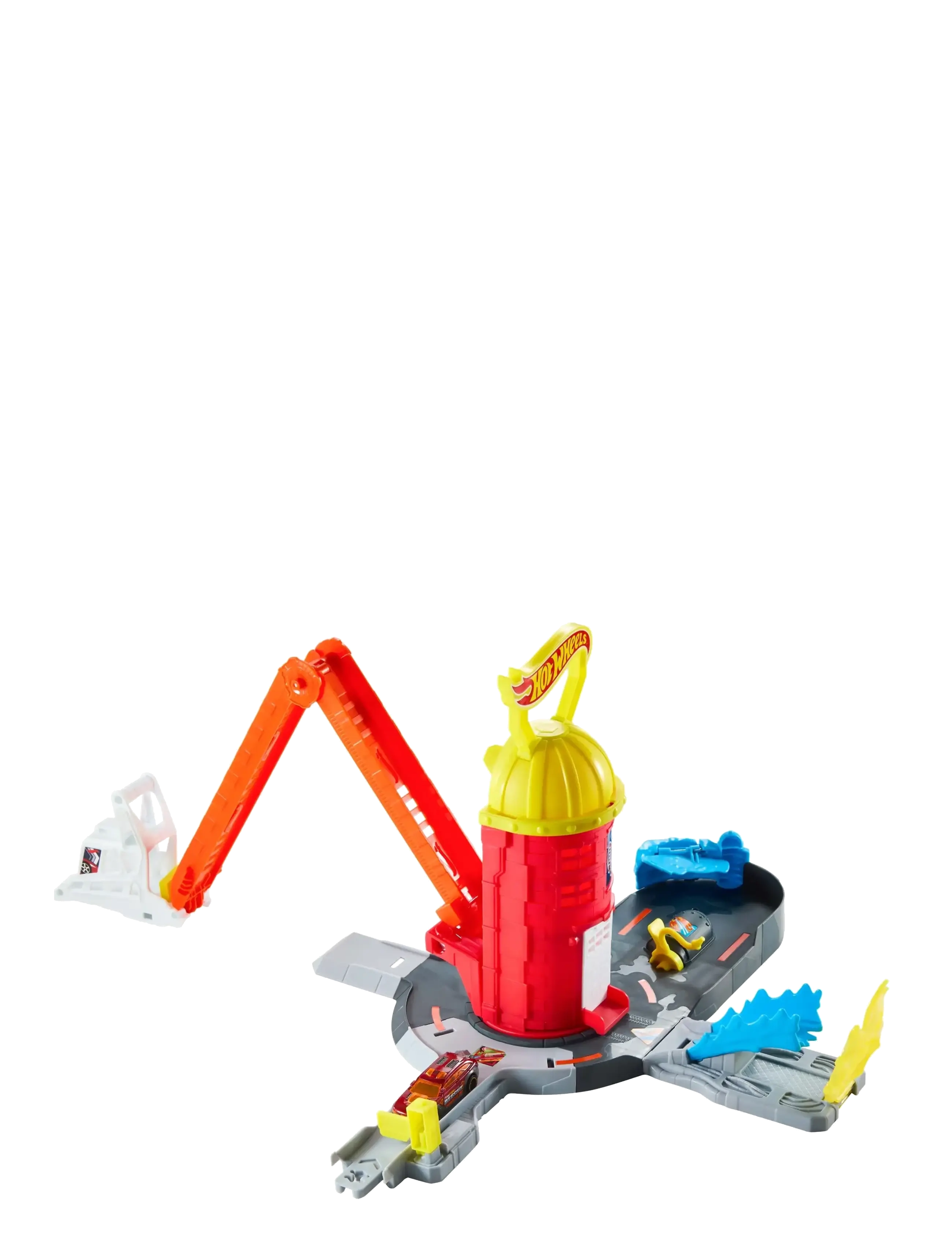 Hot Wheels - City Super Fire Station Rescue - ensembles de jeux - multicolor - 1