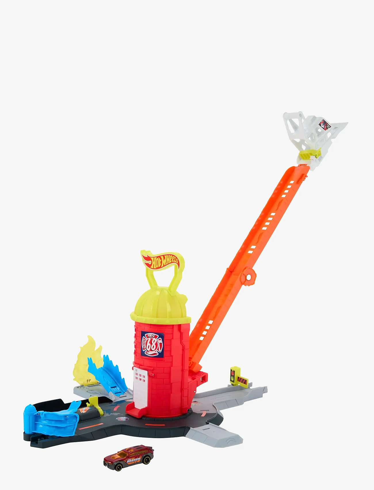 Hot Wheels - City Super Fire Station Rescue - play sets - multicolor - 2