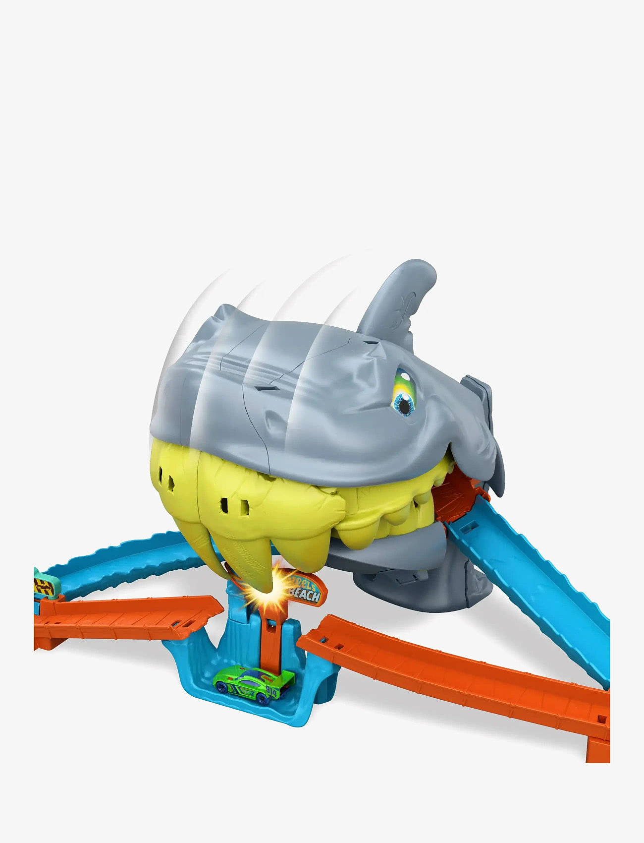 Hot Wheels - City Shark Chomp Beach - legesæt - multicolor - 2