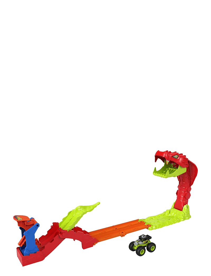 Hot Wheels - Monster Trucks Monstertrucks SLA DE SLANG KNOCK-OUT Speelset - rennbahnen - multicolor - 0