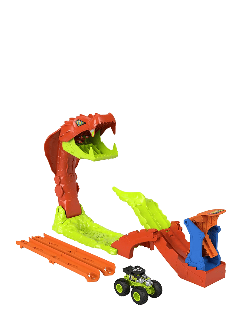 Hot Wheels - Monster Trucks Monstertrucks SLA DE SLANG KNOCK-OUT Speelset - rennbahnen - multicolor - 4
