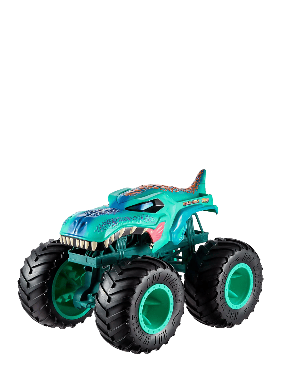 Hot Wheels - Monster Trucks Colossal Mega-Wrex Toy Truck, Large-Scale Vehicle with Big Wheels - multicolor - 0