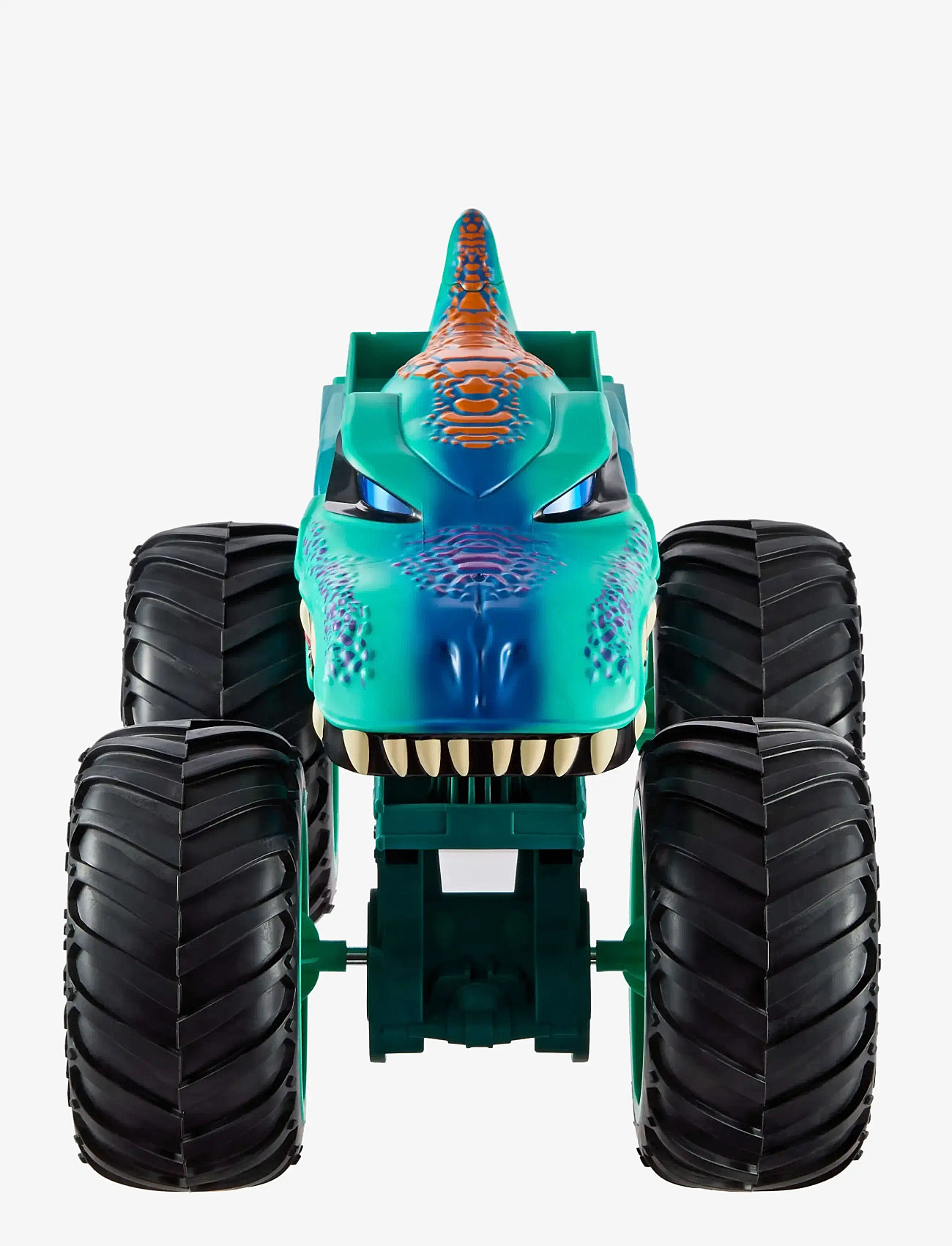 Hot Wheels - Monster Trucks Colossal Mega-Wrex Toy Truck, Large-Scale Vehicle with Big Wheels - legetøjsbiler - multicolor - 2