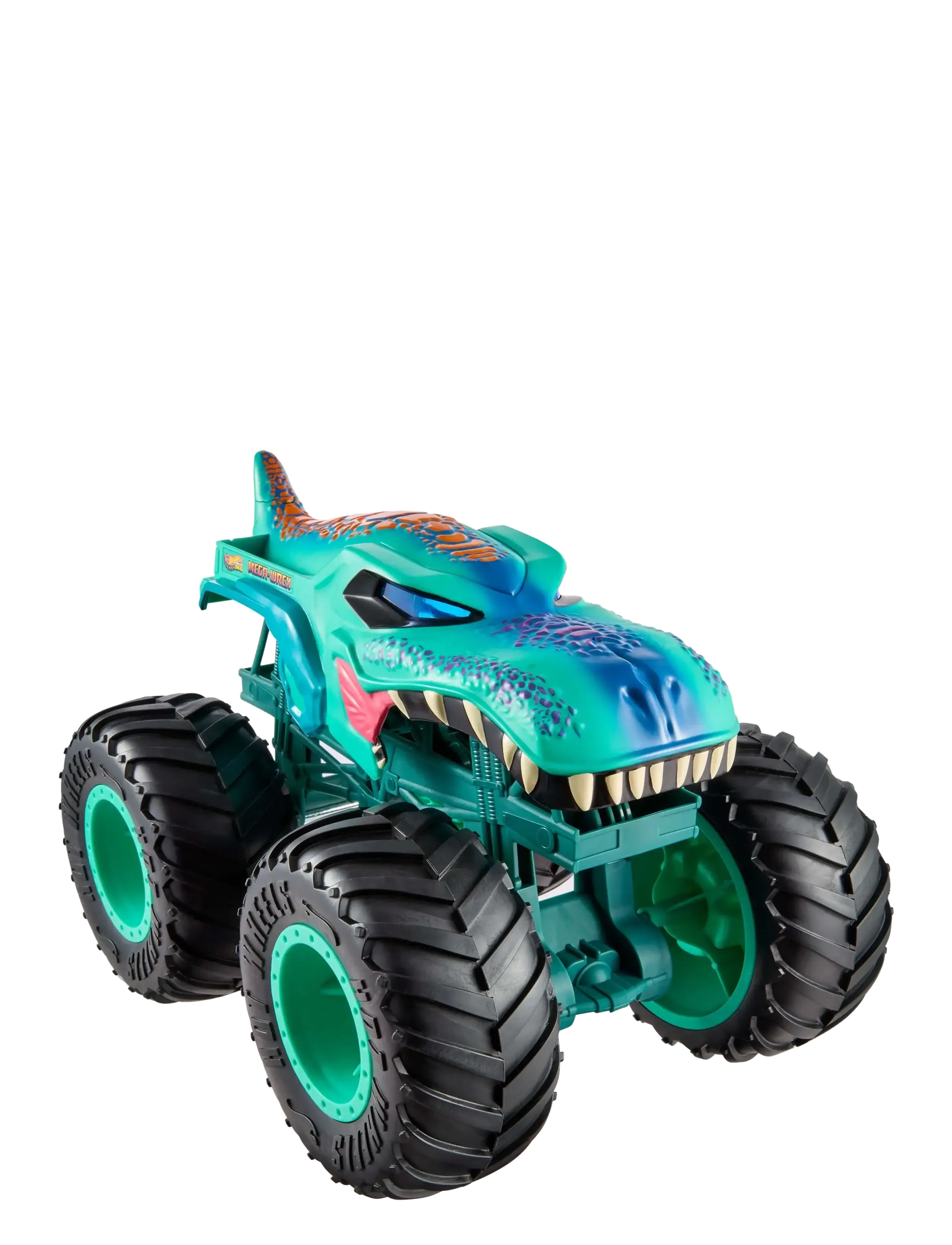 Hot Wheels - Monster Trucks Colossal Mega-Wrex Toy Truck, Large-Scale Vehicle with Big Wheels - multicolor - 3