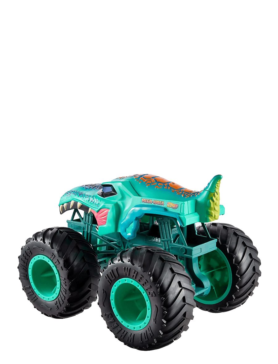 Hot Wheels - Monster Trucks Colossal Mega-Wrex Toy Truck, Large-Scale Vehicle with Big Wheels - multicolor - 4
